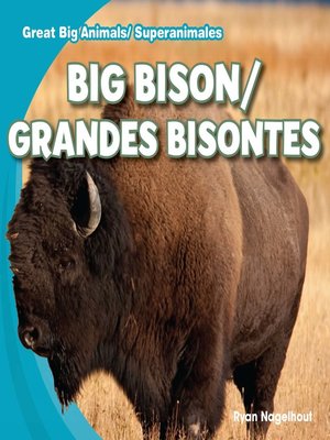 cover image of Big Bison / Grandes bisontes
